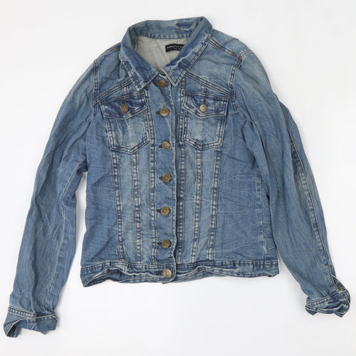 Dorothy Perkins Womens Blue   Jacket  Size 12  Button