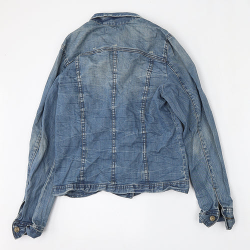 Dorothy Perkins Womens Blue   Jacket  Size 12  Button
