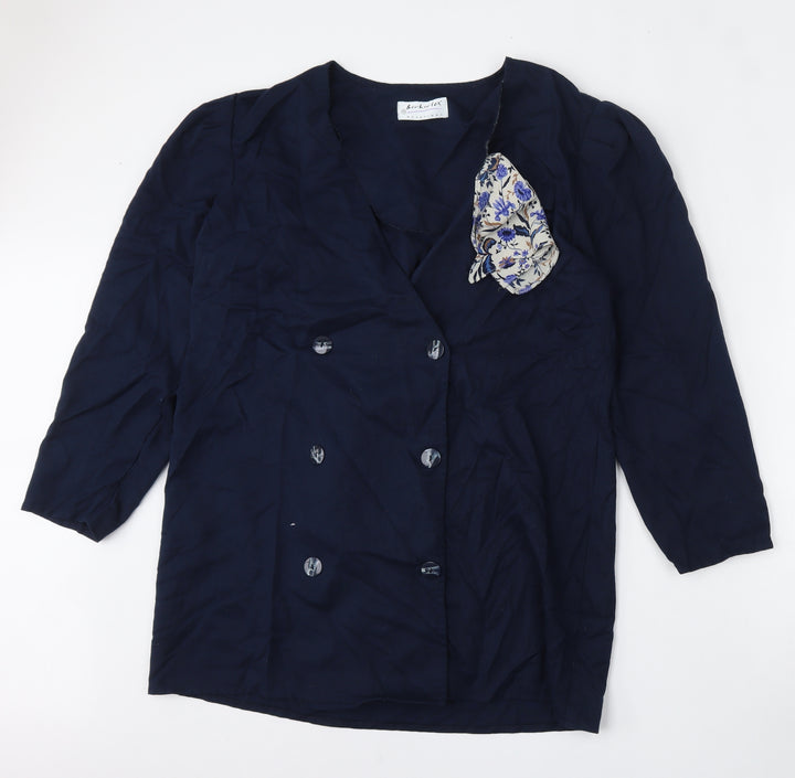Berketex Womens Blue   Jacket  Size 18  Button