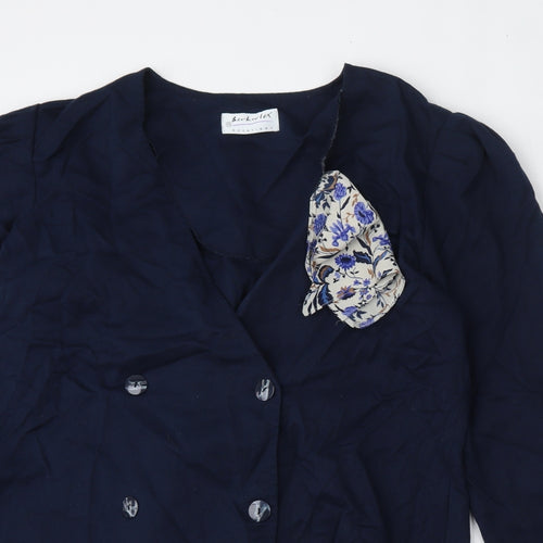 Berketex Womens Blue   Jacket  Size 18  Button