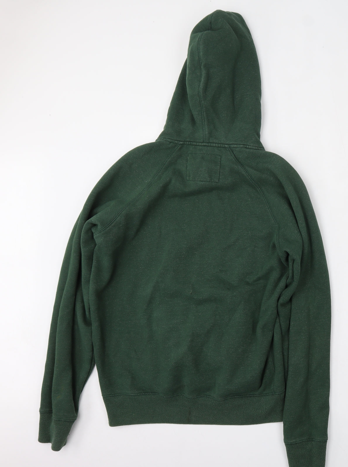 Jack Wills Mens Green  Cotton Pullover Hoodie Size M