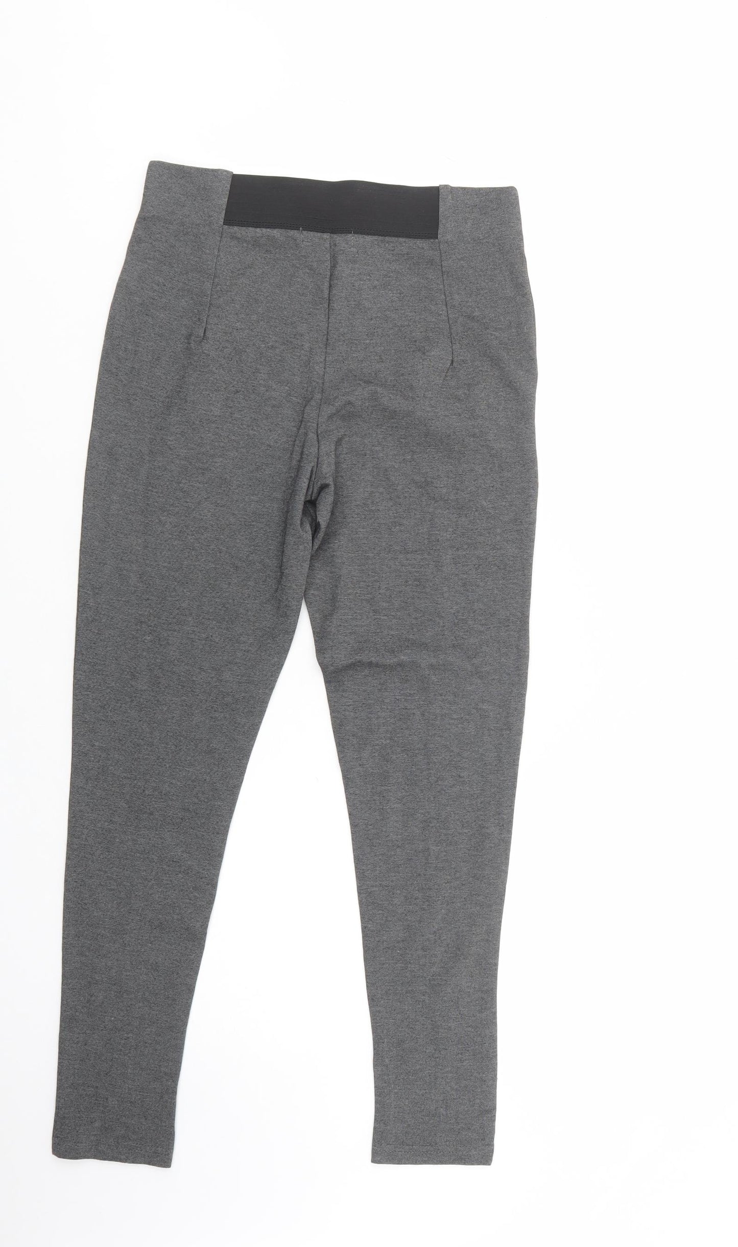 Primark Womens Grey  Viscose Jegging Leggings Size 10 L29 in