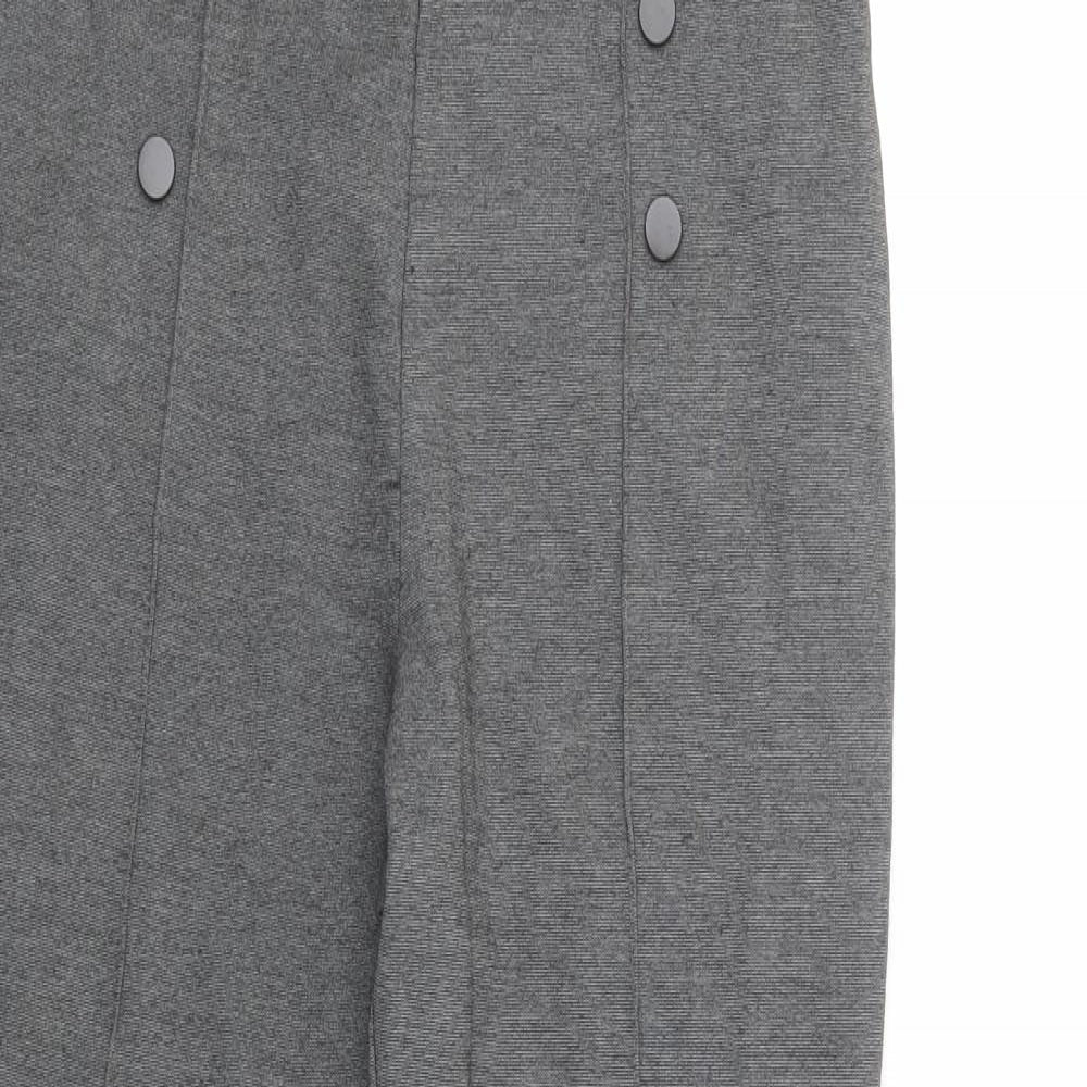 Primark Womens Grey  Viscose Jegging Leggings Size 10 L29 in