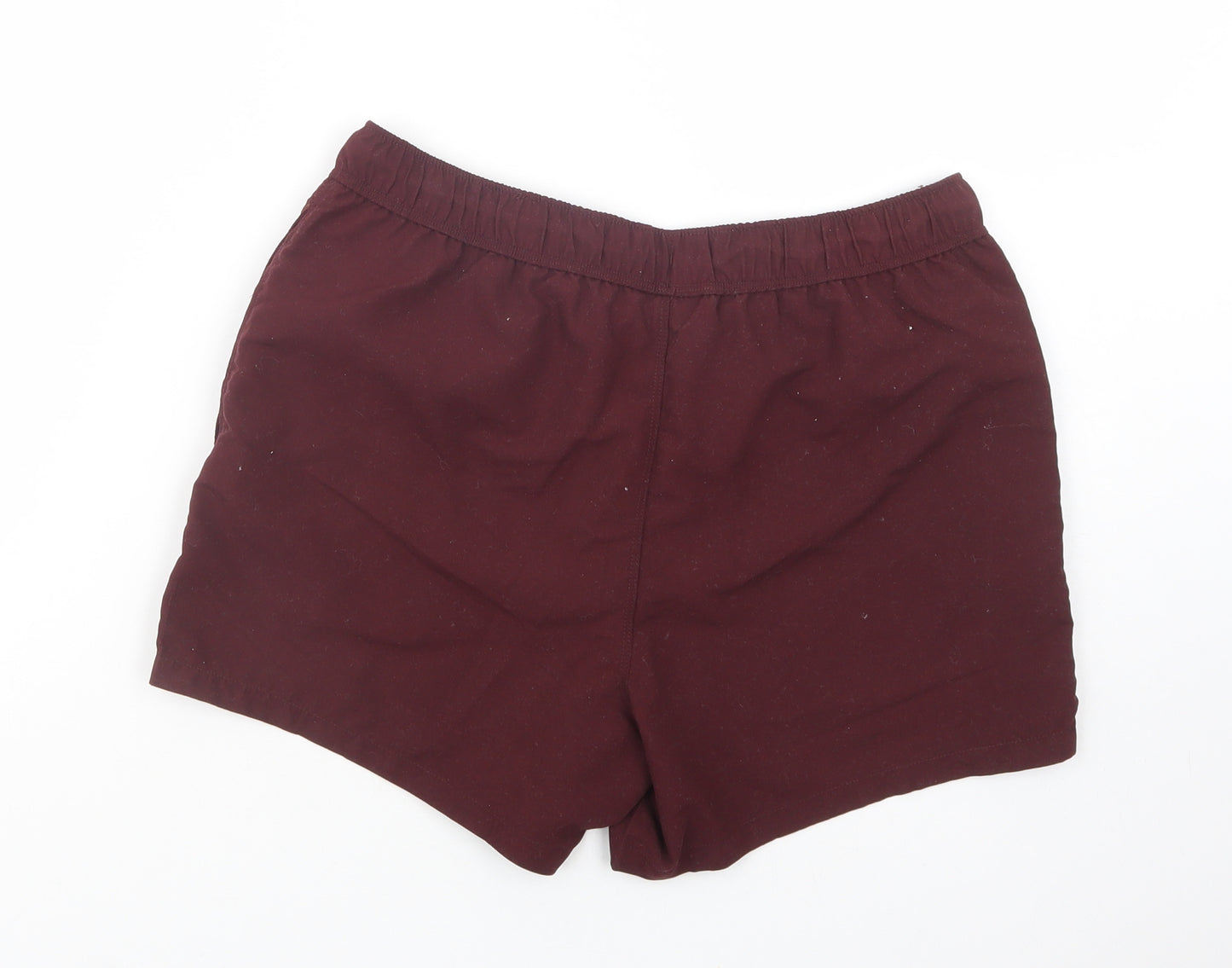 ASOS Womens Purple  Polyester Bermuda Shorts Size S L3 in Regular Drawstring