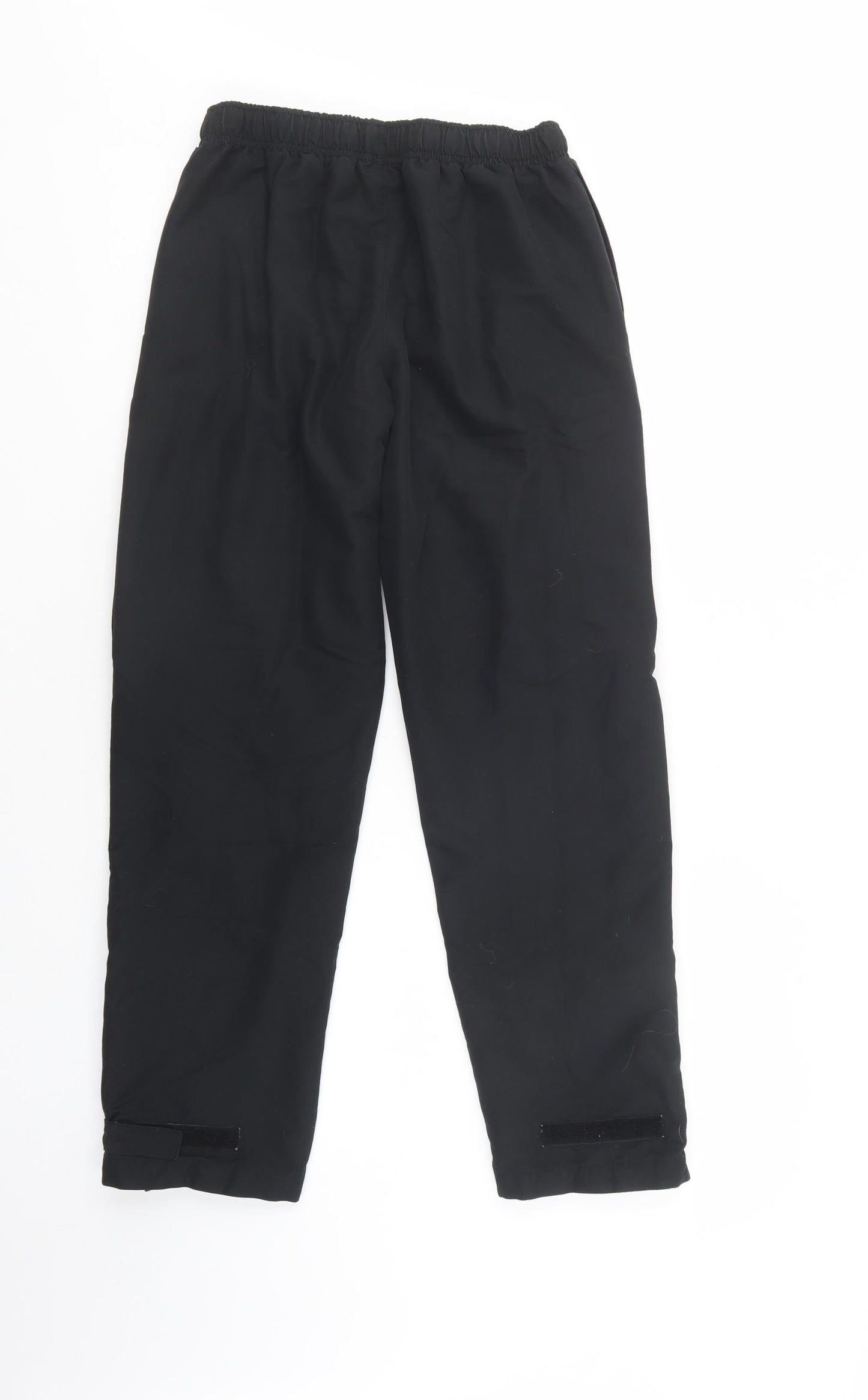 Canterbury Boys Black  Polyester Jogger Trousers Size 14 Years  Regular Drawstring