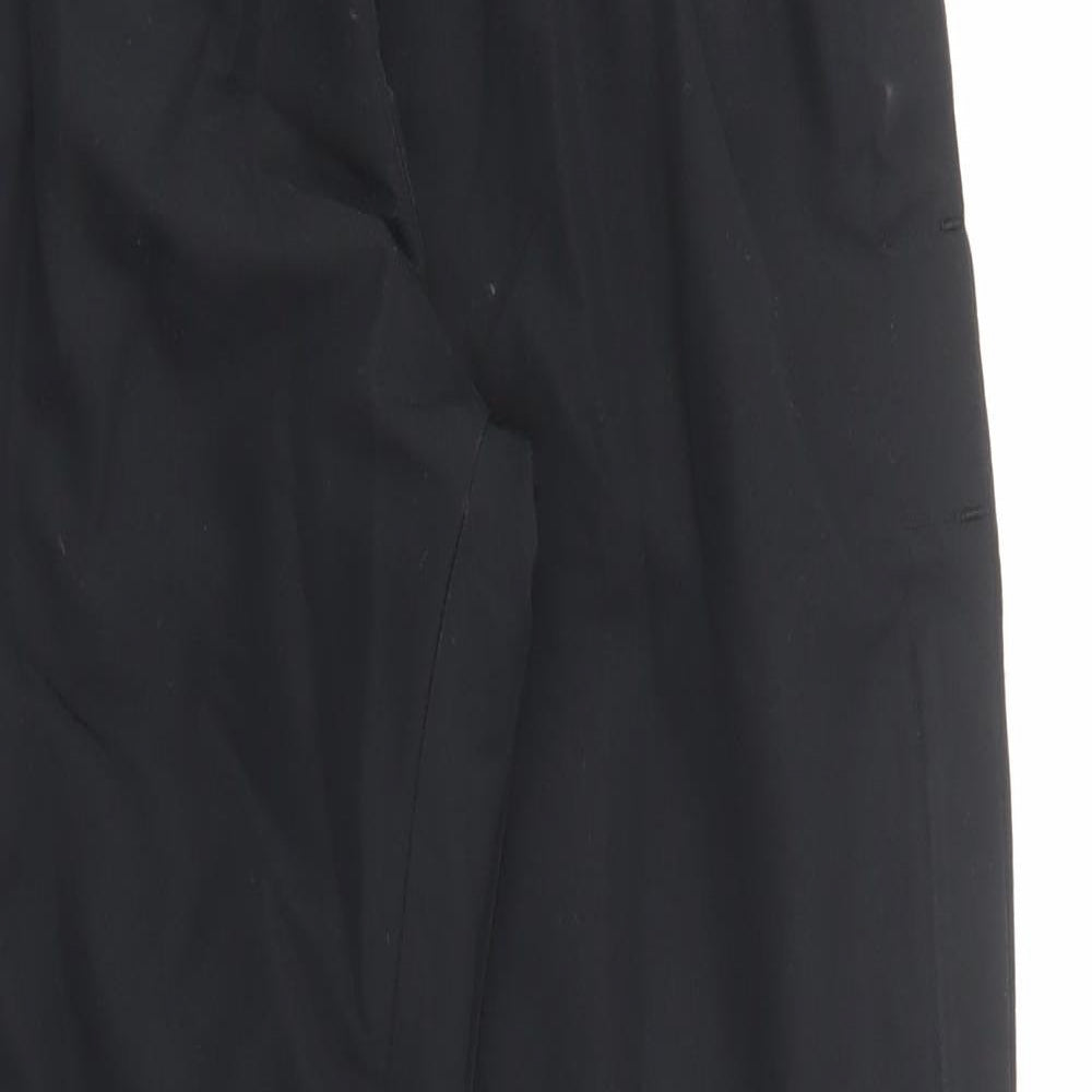 Canterbury Boys Black  Polyester Jogger Trousers Size 14 Years  Regular Drawstring