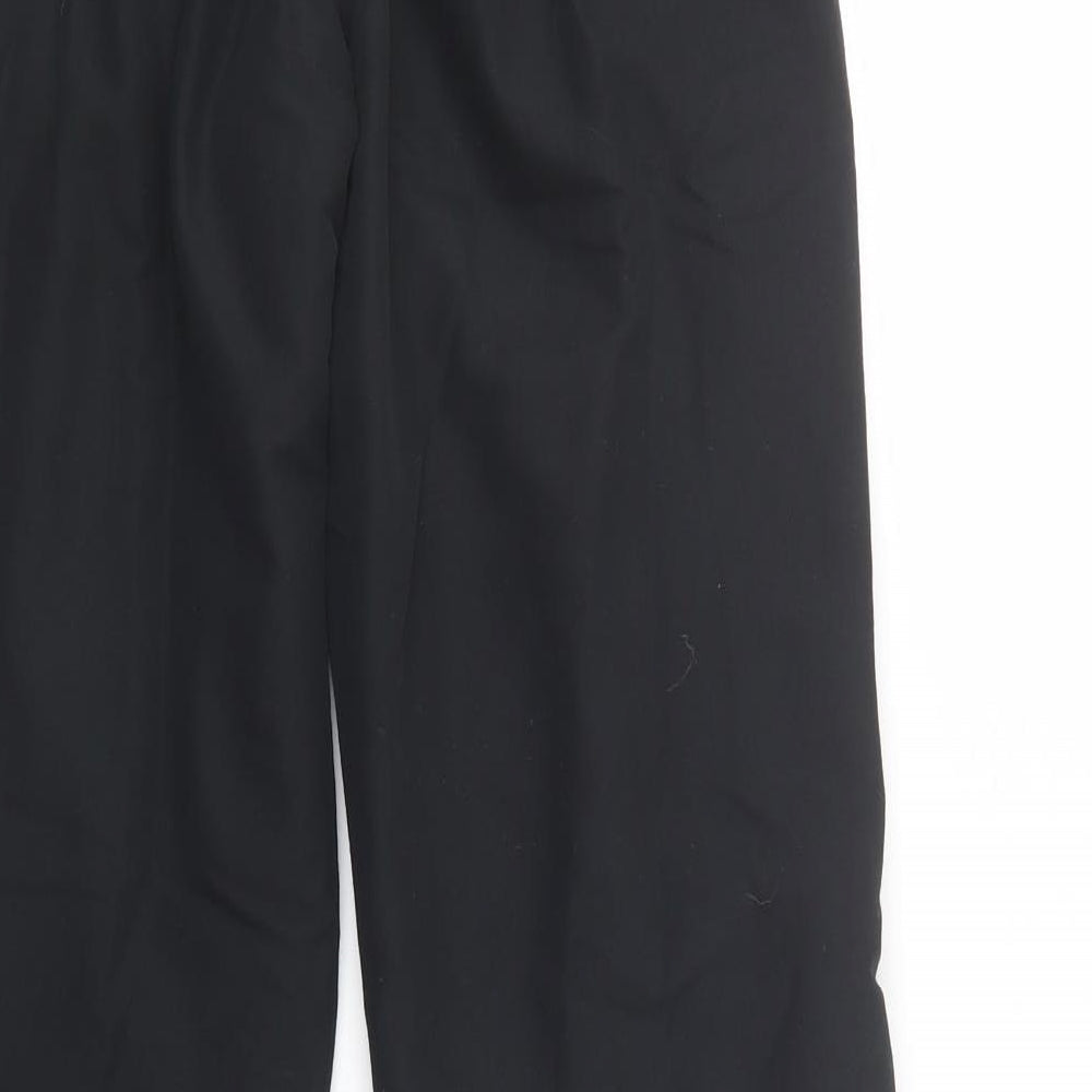 Canterbury Boys Black  Polyester Jogger Trousers Size 14 Years  Regular Drawstring
