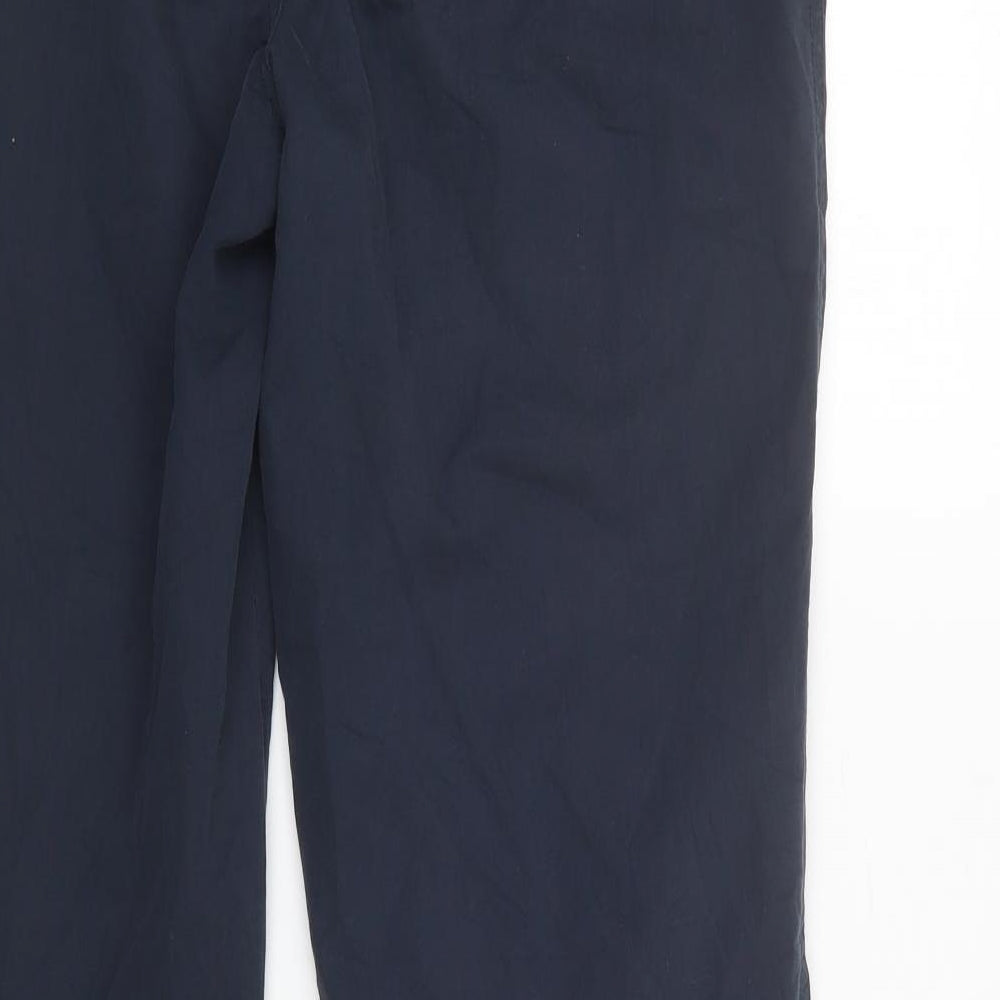 Berghaus Womens Blue  Polyester Cargo Trousers Size 12 L31 in Regular Button