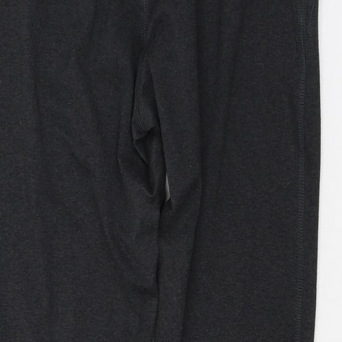Dunnes Stores Womens Grey  Polyester Cropped Leggings Size M L22 in Regular Pullover