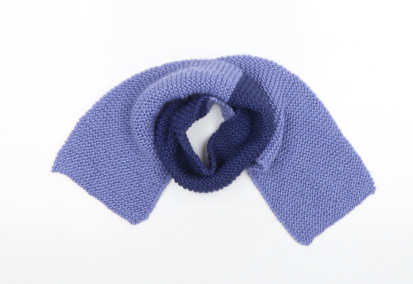 Preworn Womens Blue  Polyester  Scarf