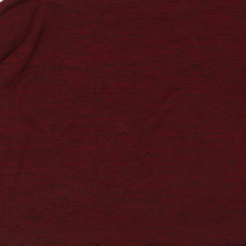 New Look Girls Red  Polyester Basic Casual Size 10-11 Years Crew Neck Pullover - Boston