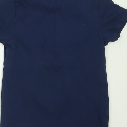 pep&co Boys Blue  Cotton Basic T-Shirt Size 3-4 Years Crew Neck Pullover - T-Rex