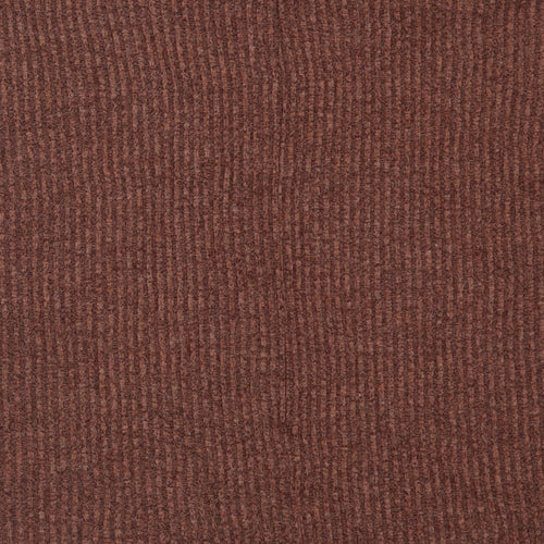 Primark Womens Brown  Polyester Basic T-Shirt Size XS Crew Neck