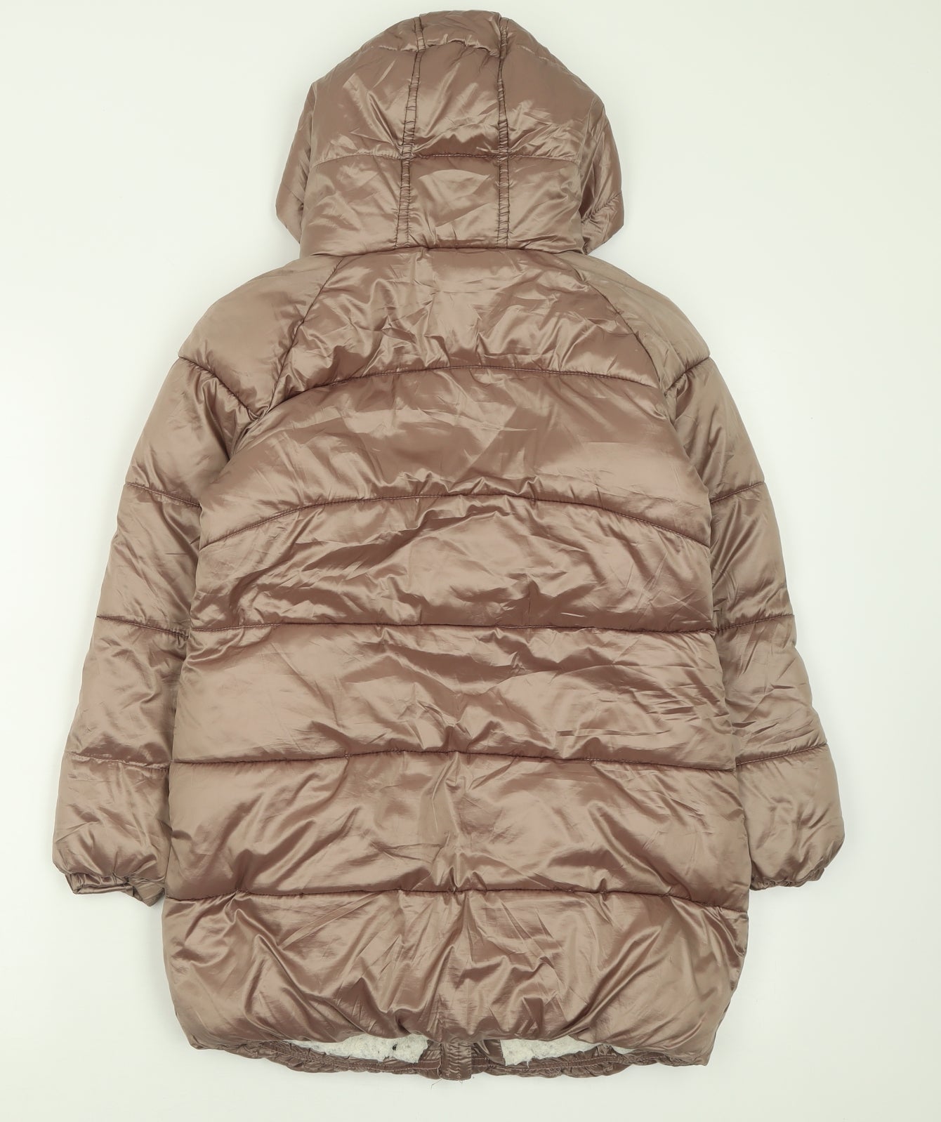 NEXT Girls Pink   Basic Coat Coat Size 9 Years  Zip