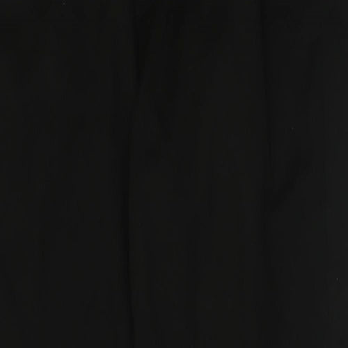 Cedar Wood State Mens Black  Polyester Trousers  Size 34 in L31 in Regular Button