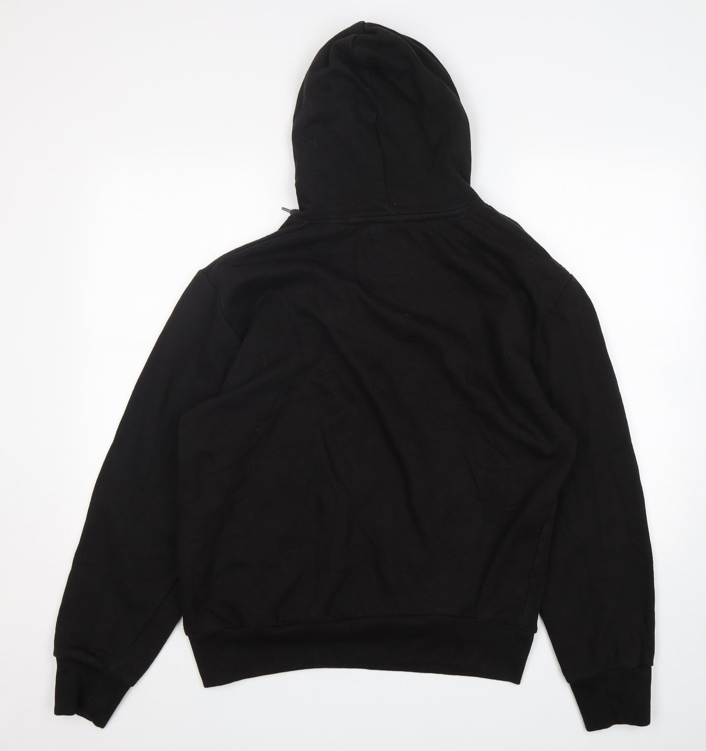 Lee Cooper  Mens Black  Cotton Pullover Hoodie Size XL