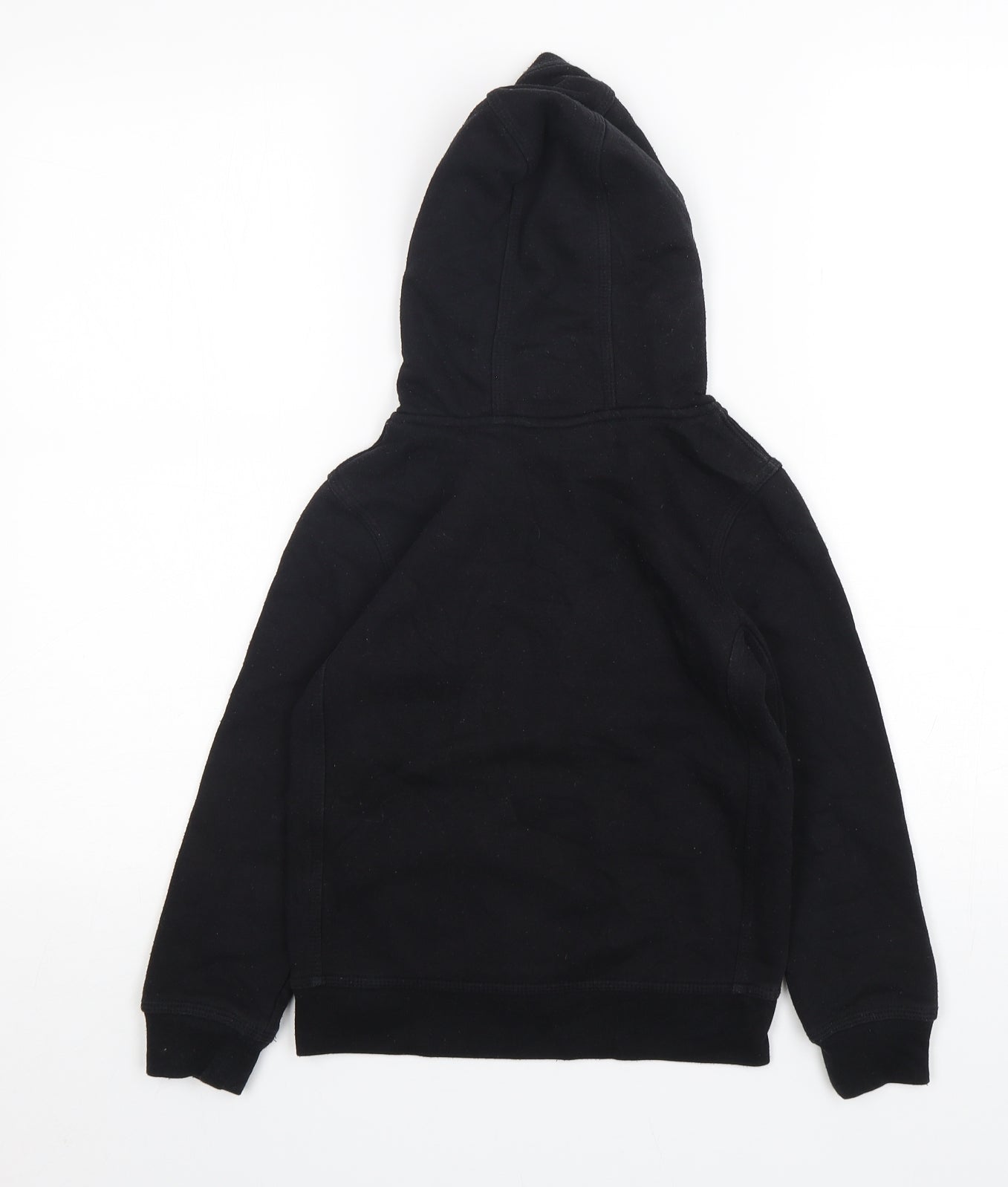 Nike Boys Black  Cotton Pullover Hoodie Size 7 Years