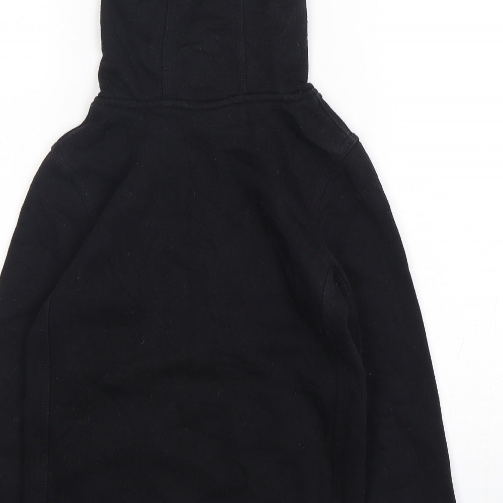 Nike Boys Black  Cotton Pullover Hoodie Size 7 Years