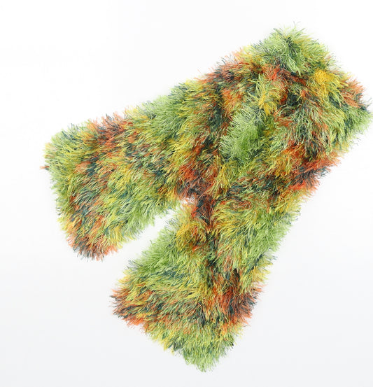 Preworn Girls Multicoloured Geometric Polyester Scarf Scarves & Wraps Size Regular