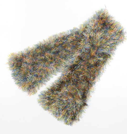 Preowrn Girls Multicoloured Geometric Polyester Scarf Scarves & Wraps Size Regular