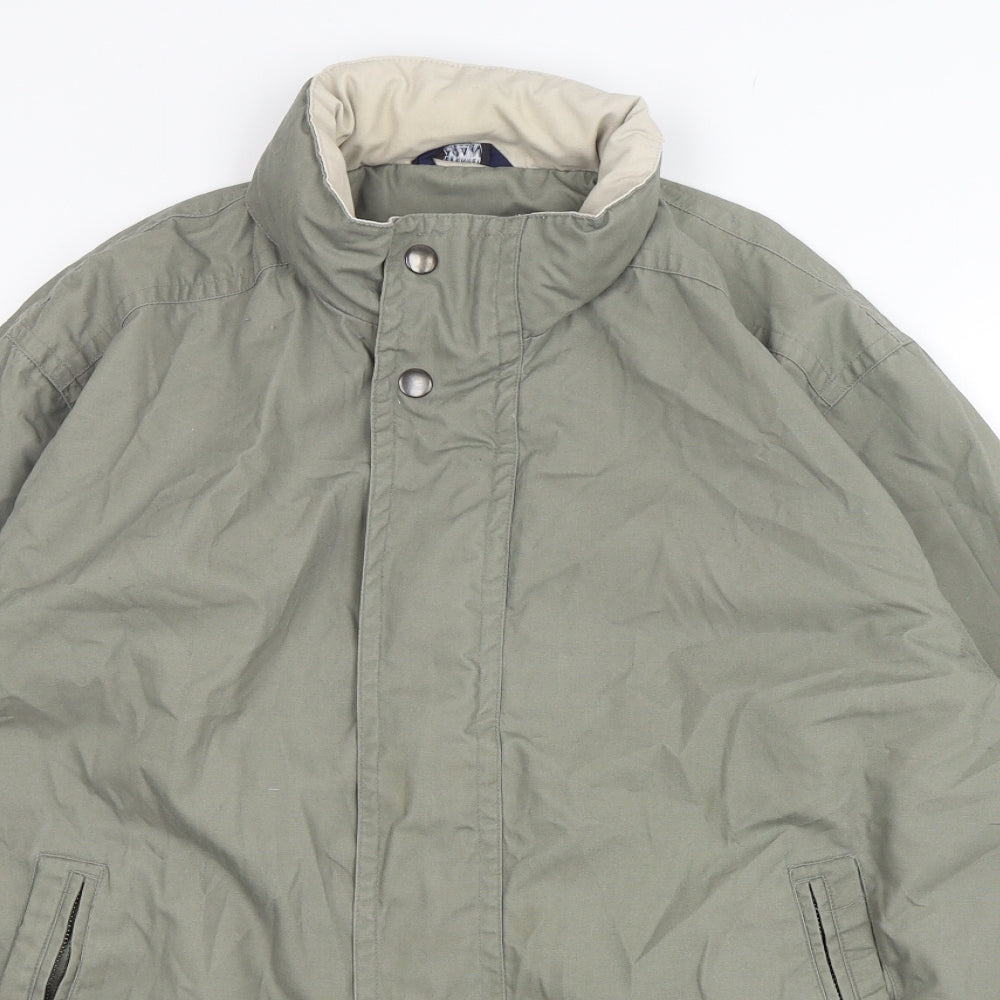 Premier Man Mens Green   Jacket  Size L  Zip