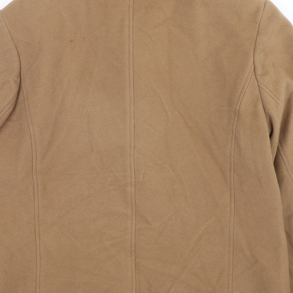 Marks and Spencer Womens Brown   Jacket  Size 12  Button