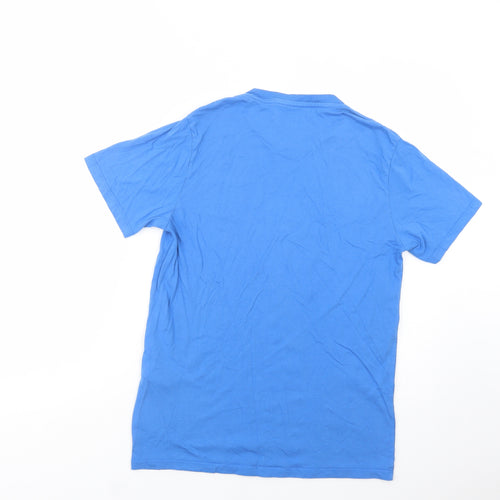 Levi's Mens Blue  Cotton  T-Shirt Size S Crew Neck