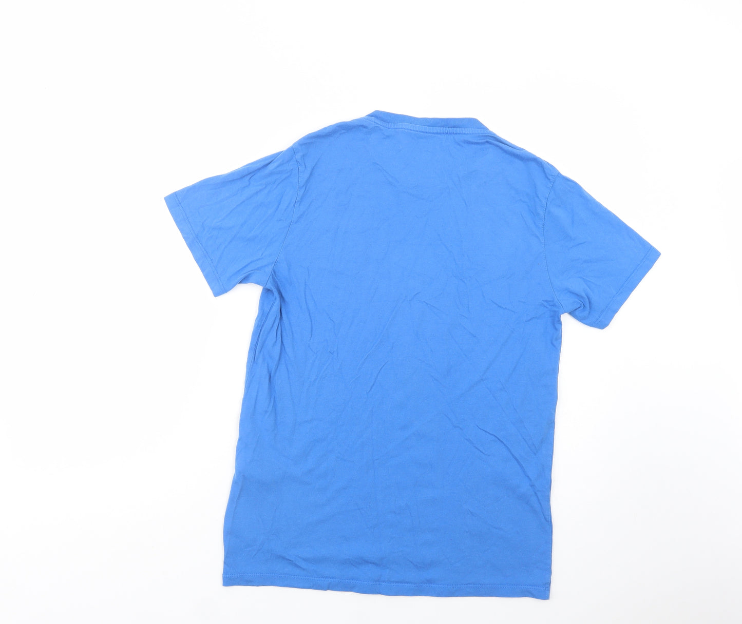 Levi's Mens Blue  Cotton  T-Shirt Size S Crew Neck