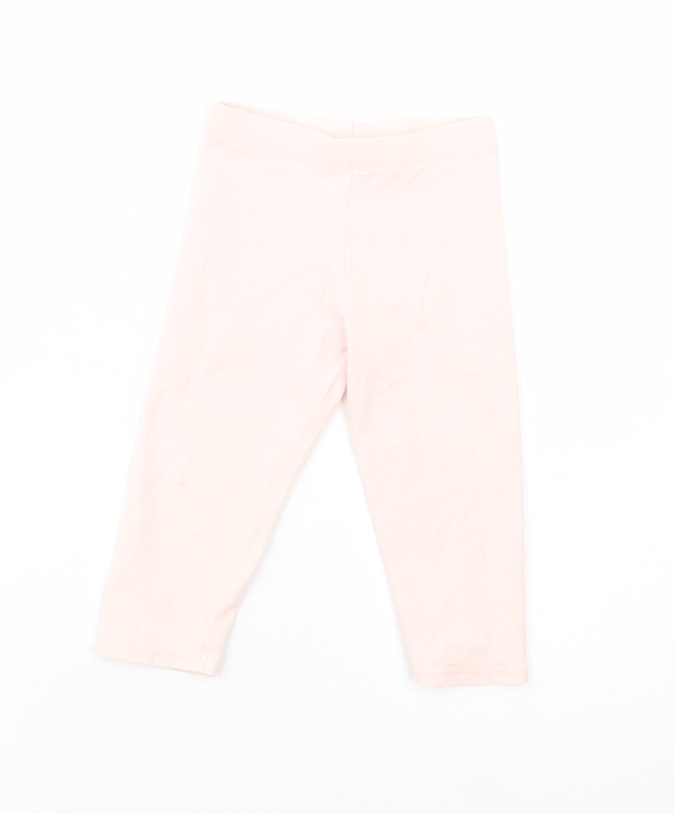 NEXT Girls Pink  Cotton Jogger Trousers Size 2-3 Years  Regular  - Leggings