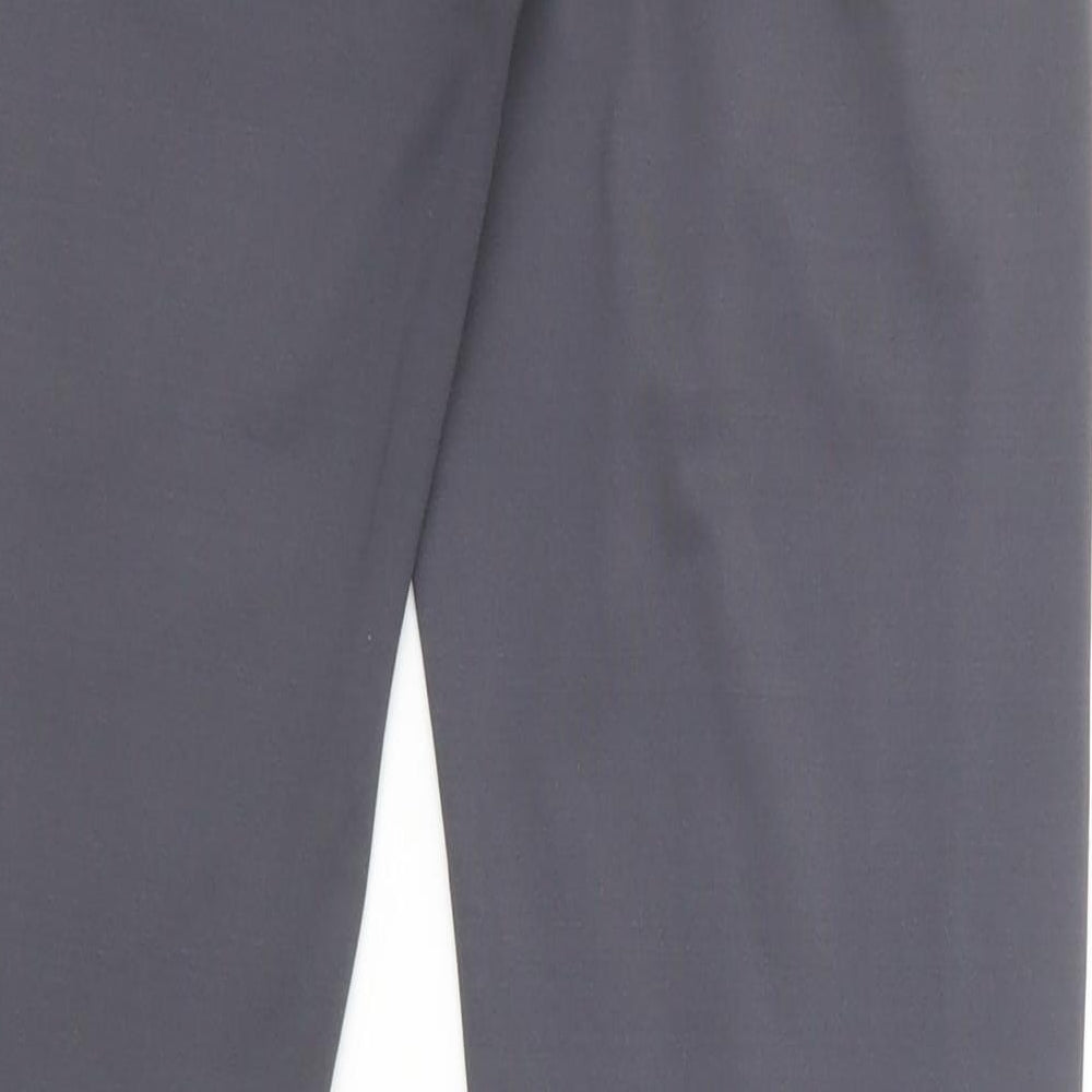 Primark Womens Grey  Polyester Compression Leggings Size 10 L30 in Regular