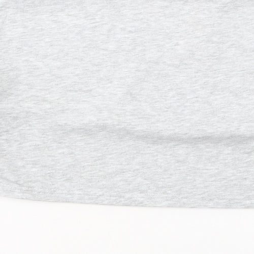 New Look Girls Grey  Cotton Pullover Sweatshirt Size 9 Years  Pullover
