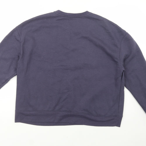 Primark Womens Blue  Cotton Pullover Sweatshirt Size 16  Pullover - Positive Mindset