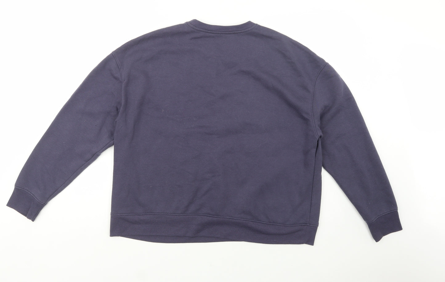 Primark Womens Blue  Cotton Pullover Sweatshirt Size 16  Pullover - Positive Mindset
