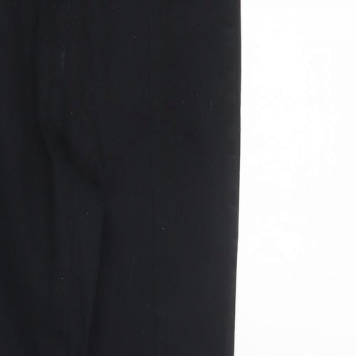 H&M Womens Black  Cotton Jegging Trousers Size 10 L29 in Regular