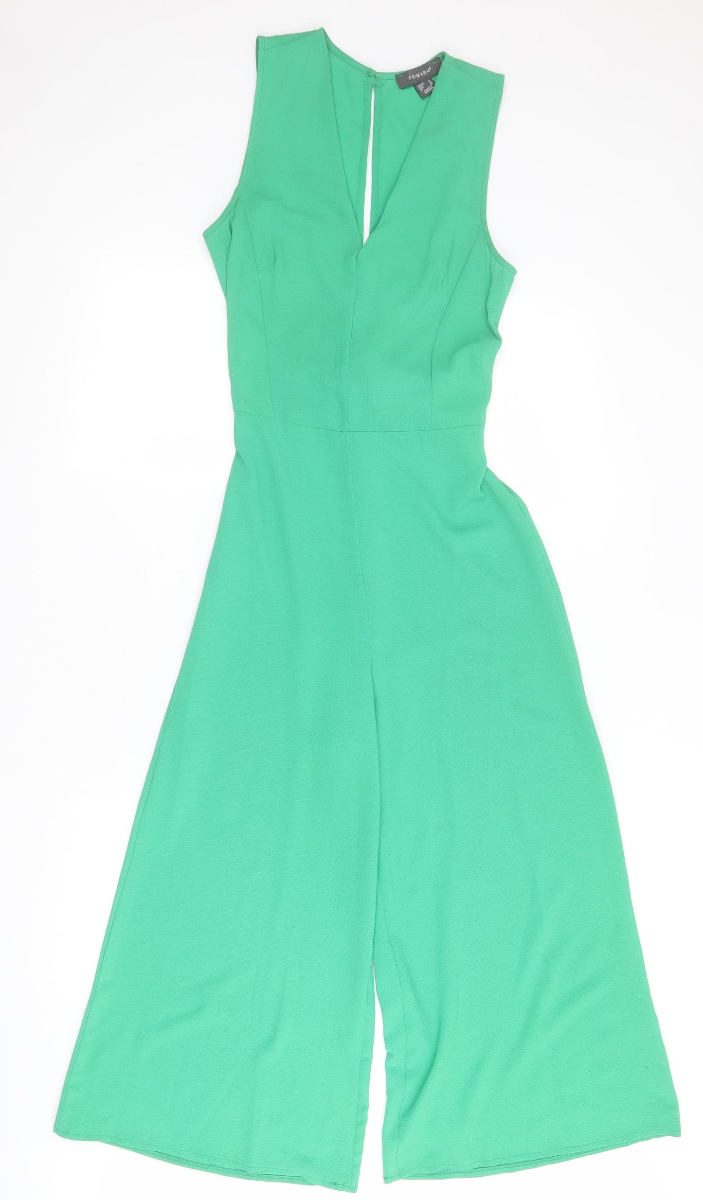 Primark Womens Green  Polyester Jumpsuit One-Piece Size 4 L21 in Zip
