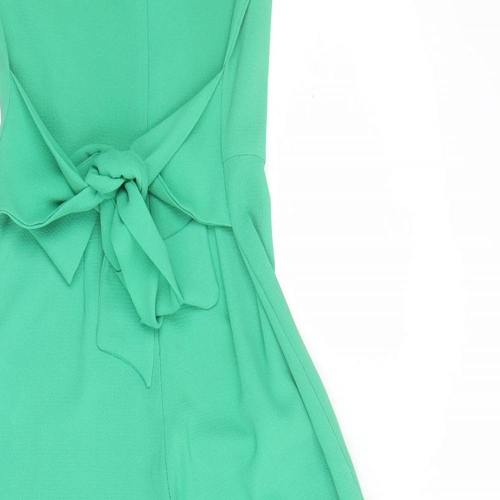 Primark Womens Green  Polyester Jumpsuit One-Piece Size 4 L21 in Zip