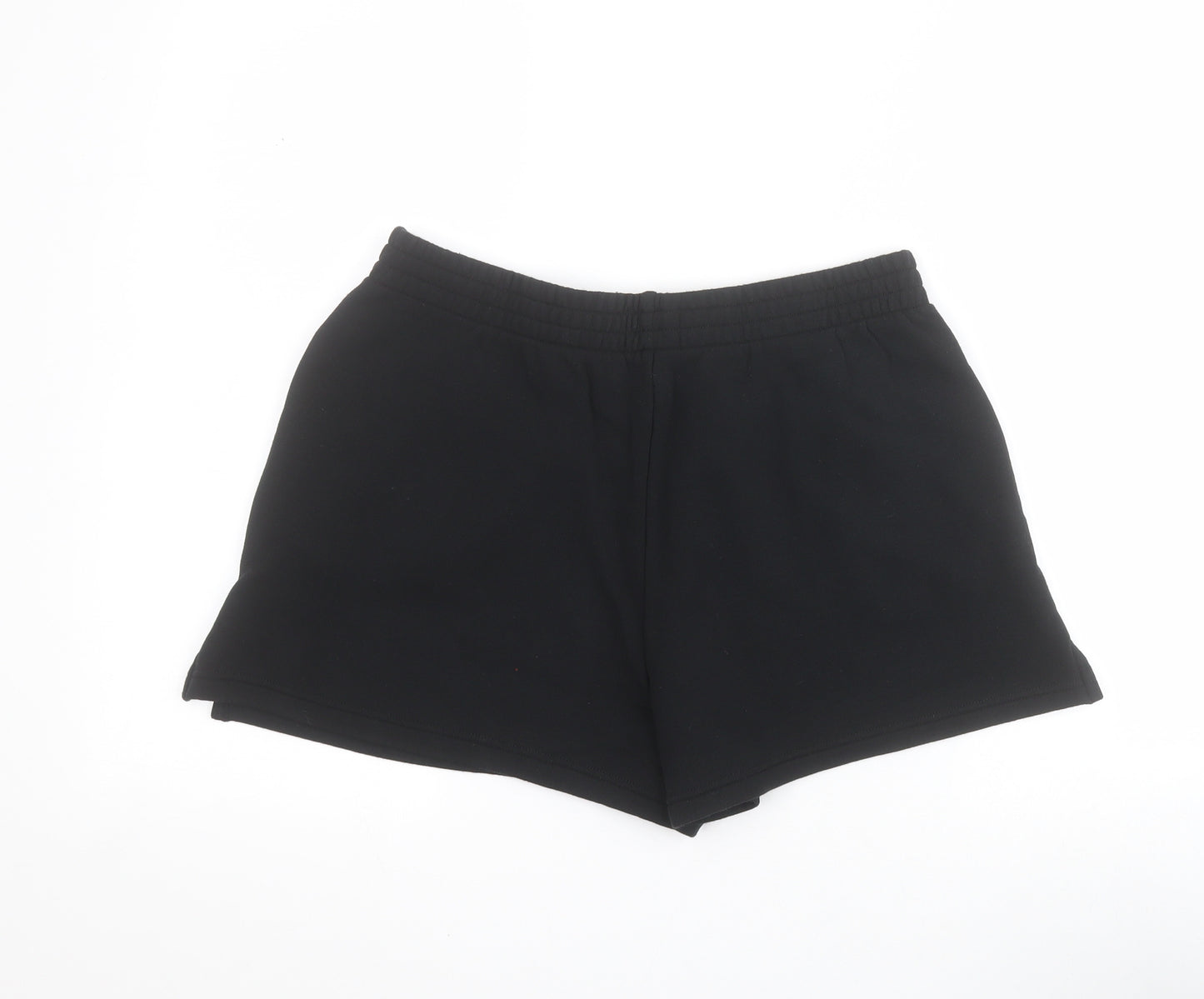 UGG Womens Black  Cotton Sweat Shorts Size M L3 in Regular Pull On