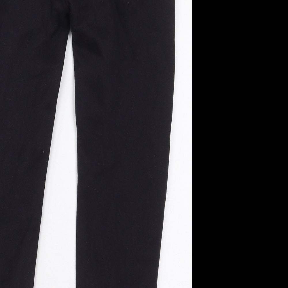 Primark Boys Blue  Cotton Sweatpants Trousers Size 7-8 Years  Regular Drawstring