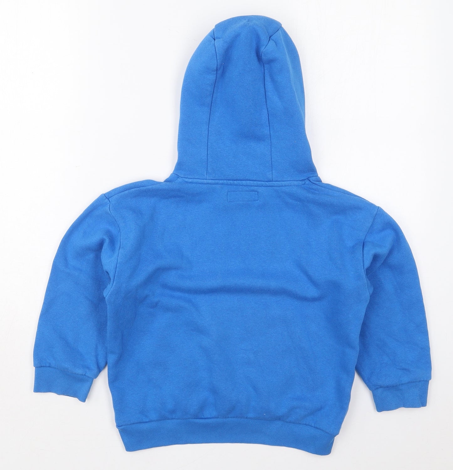 NEXT Boys Blue  Cotton Pullover Hoodie Size 7 Years  Pullover - 24-Seven