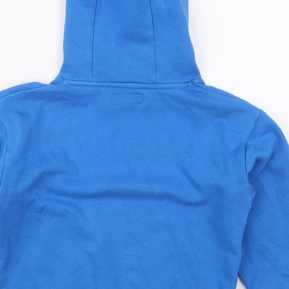 NEXT Boys Blue  Cotton Pullover Hoodie Size 7 Years  Pullover - 24-Seven