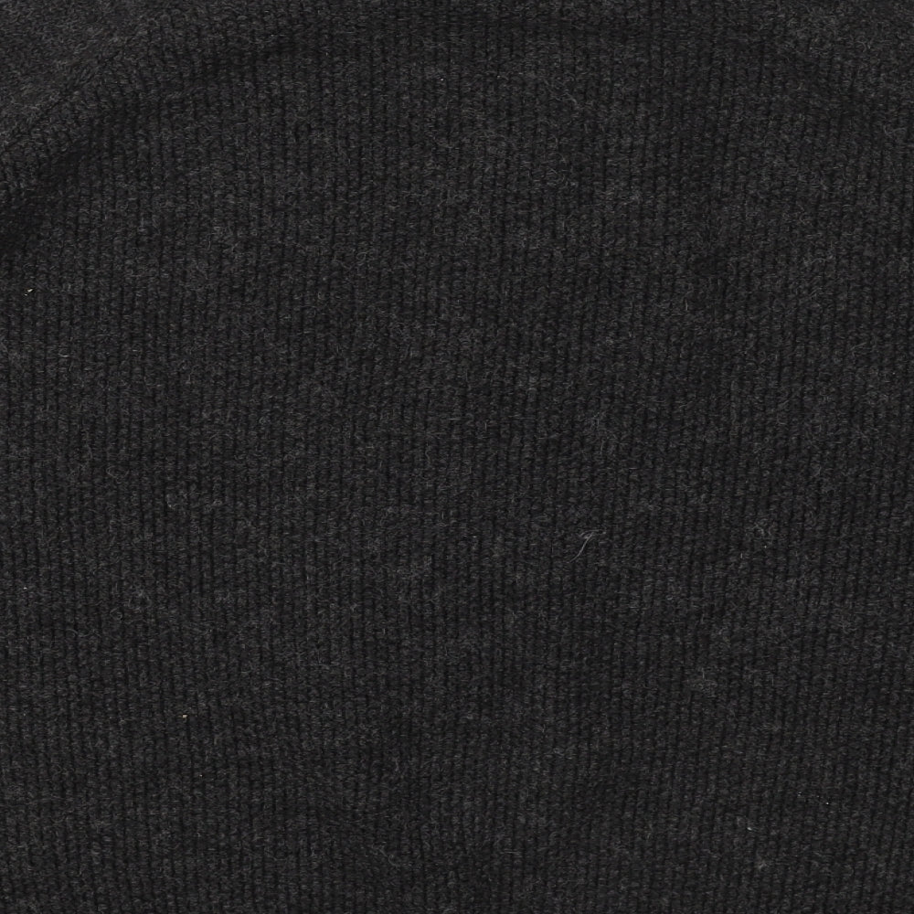 NEXT Mens Grey Collared  Acrylic Pullover Jumper Size XL