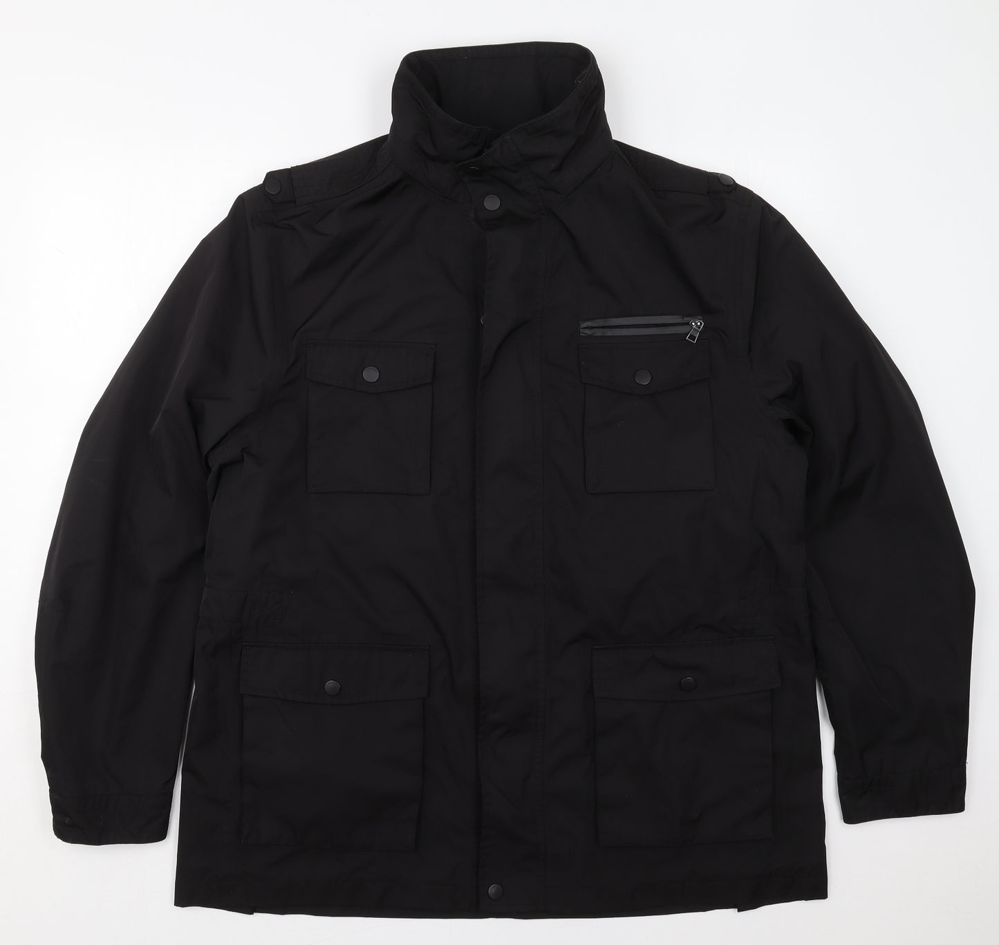 Marks and Spencer Mens Black   Jacket  Size 2XL  Zip