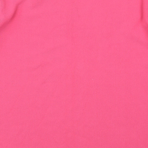 Heather Valley Womens Pink V-Neck  Viscose Pullover Jumper Size 12   - Flowers