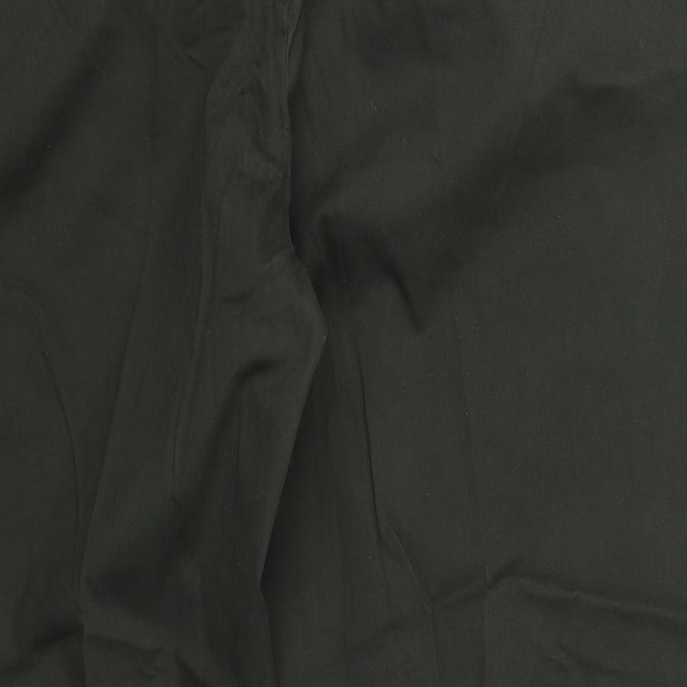 Marks and Spencer Mens Green  Cotton Trousers  Size 48 L29 in Regular Button