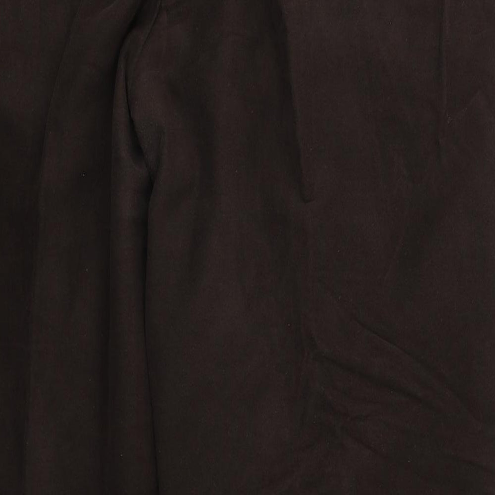 Blue Harbour Mens Brown  Cotton Trousers  Size 46 L29 in Regular Button