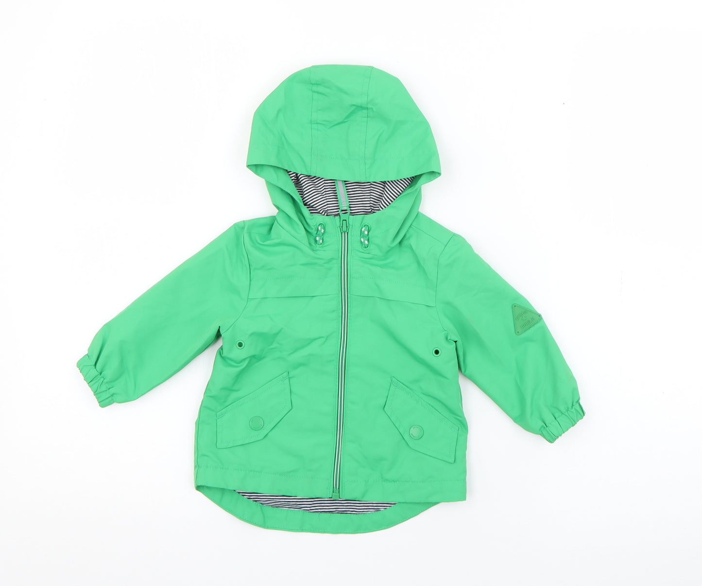 Mothercare Baby Green   Jacket Coat Size 3-6 Months   Zip