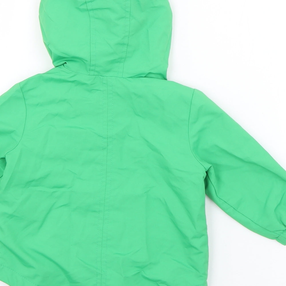 Mothercare Baby Green   Jacket Coat Size 3-6 Months   Zip