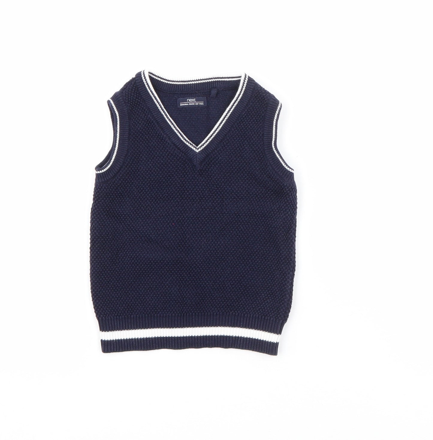 NEXT Baby Blue  Cotton Pullover Jumper Size 3-6 Months