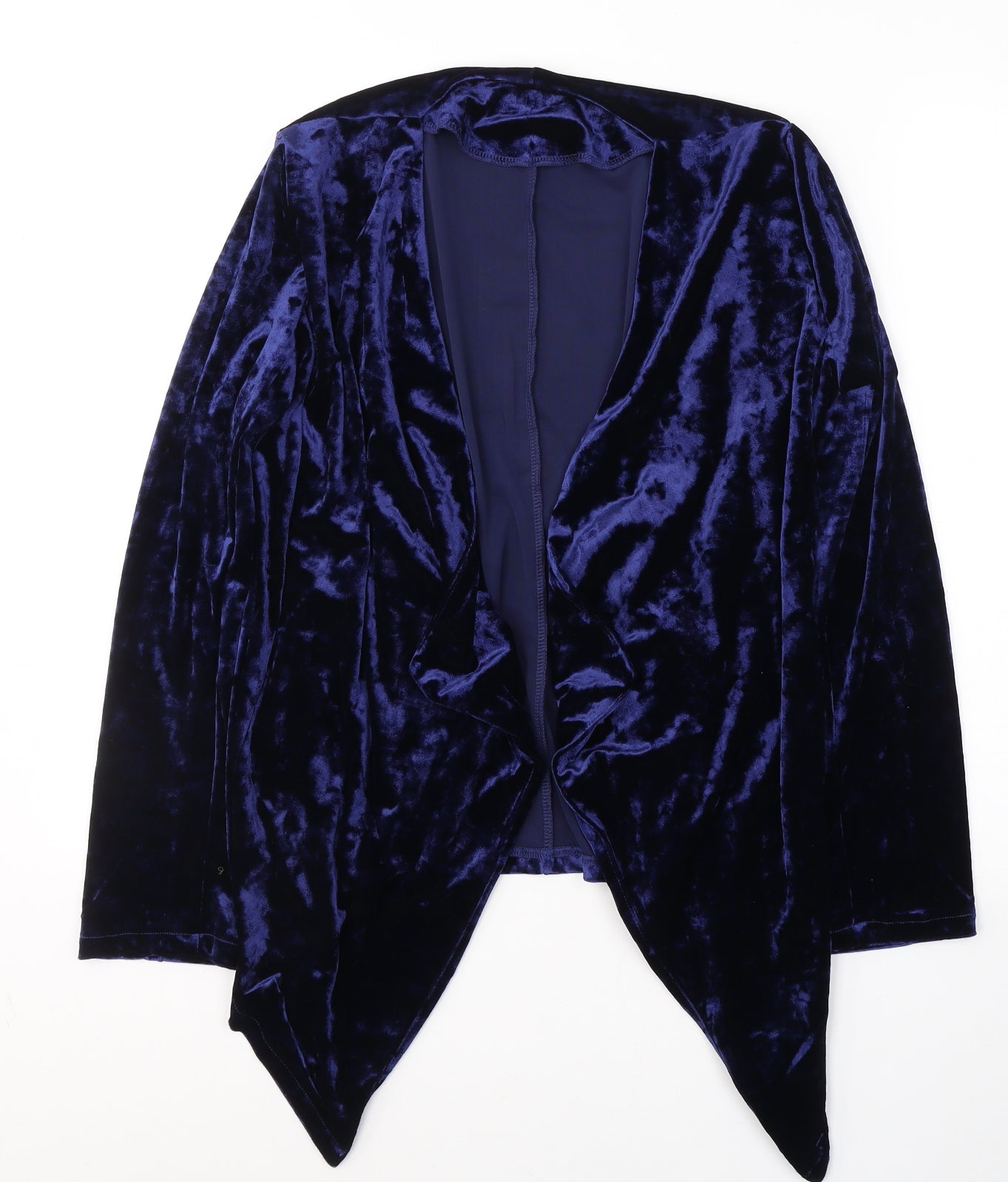 Avon Womens Blue V-Neck  Polyester Cardigan Jumper Size 10