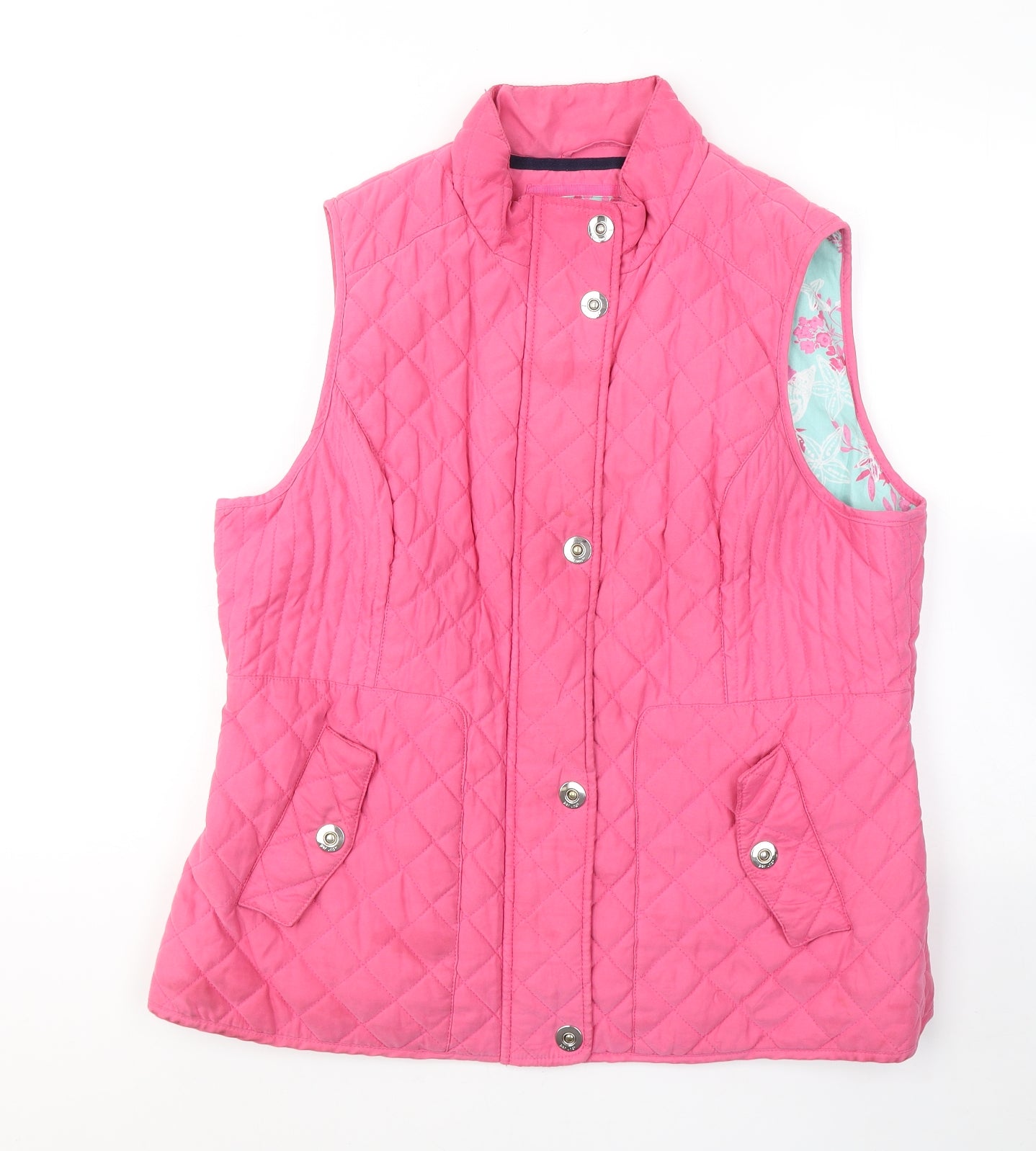 Per Una Womens Pink   Gilet Jacket Size 18  Zip